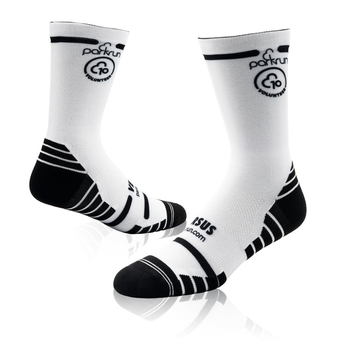 parkrun Milestone 10 Volunteer Socks