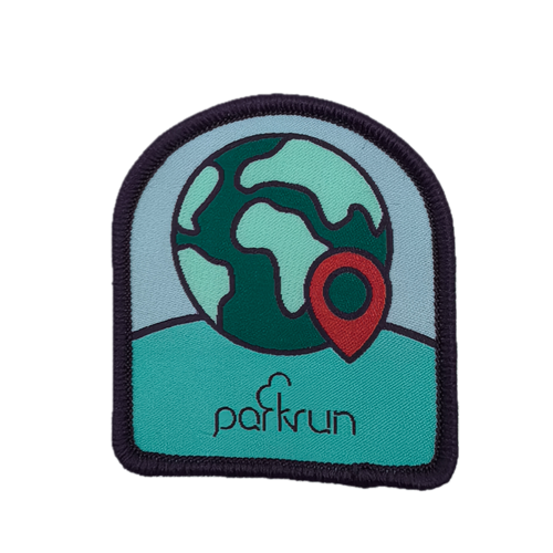 parkrun CHALLENGES World Tourist Woven Patch