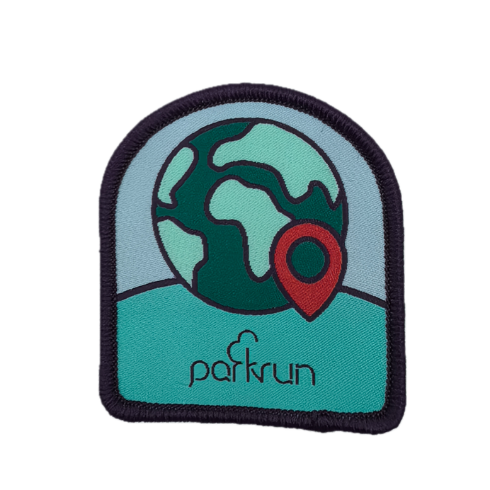parkrun CHALLENGES World Tourist Woven Patch
