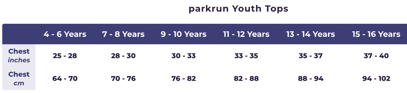 parkrun Milestone Youth T-Shirt 100 - Black