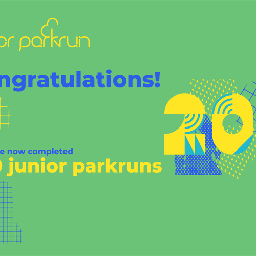 junior parkrun Milestone 200 Certificate