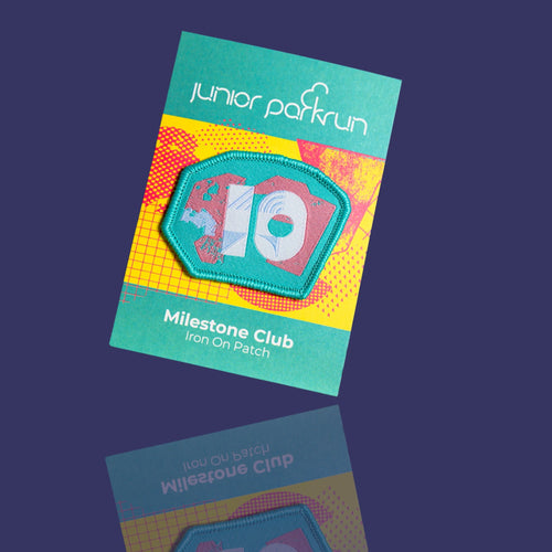 junior parkrun Milestone 10 Patch