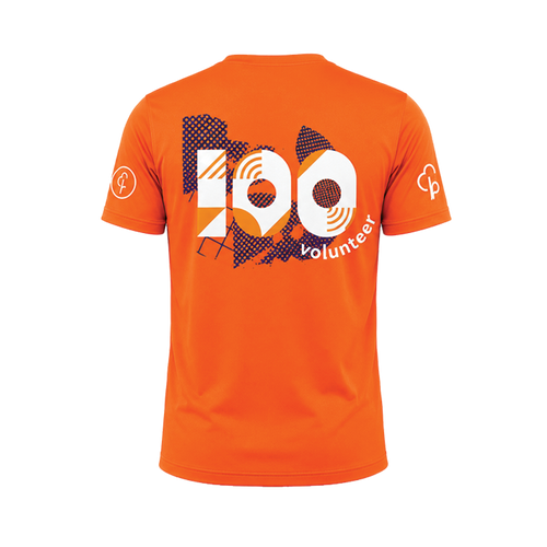 junior parkrun Volunteer Milestone 100 Tee