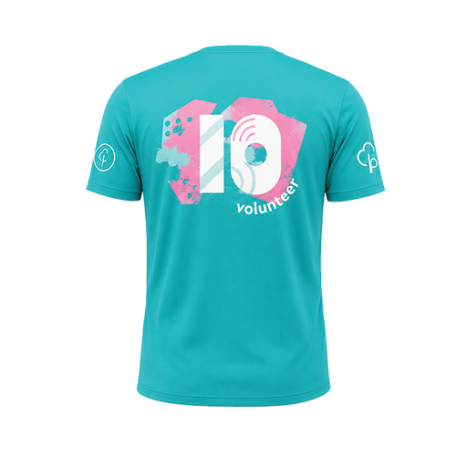 junior parkrun Volunteer Milestone 10 Tee