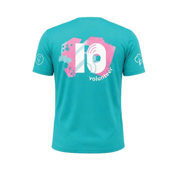junior parkrun Volunteer Milestone 10 Tee