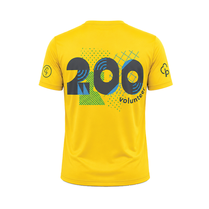 junior parkrun Volunteer Milestone 200 Tee