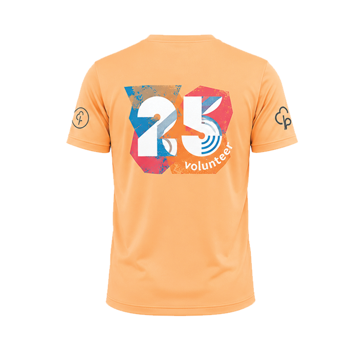 junior parkrun Volunteer Milestone 25 Tee
