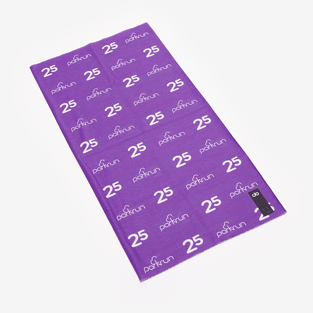 parkrun Walk/Run 25 Milestone parkwrap