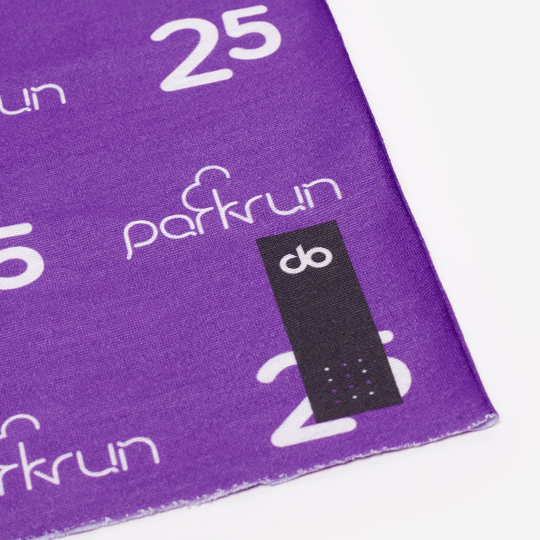 parkrun Walk/Run 25 Milestone parkwrap