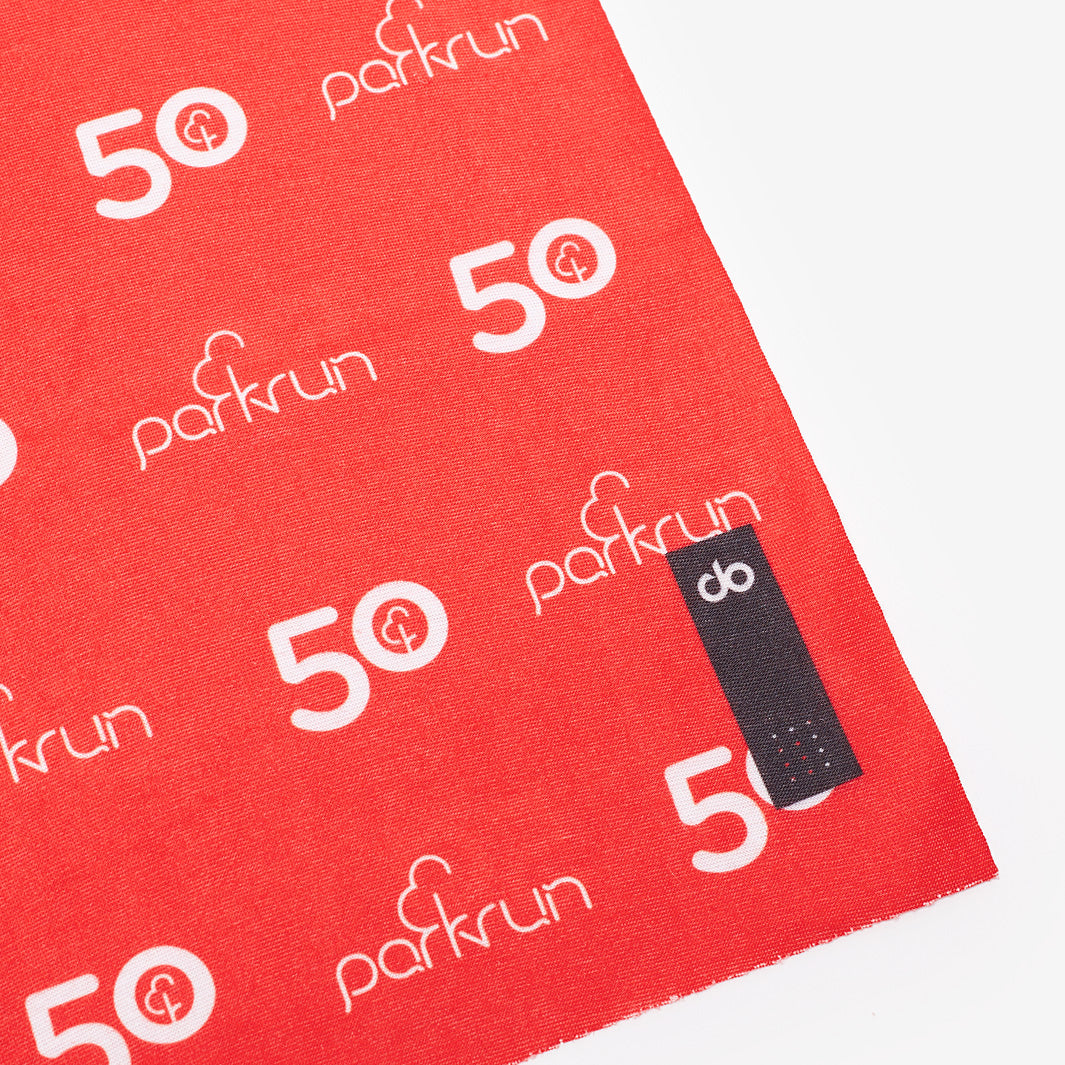 parkrun Walk/Run 50 Milestone parkwrap
