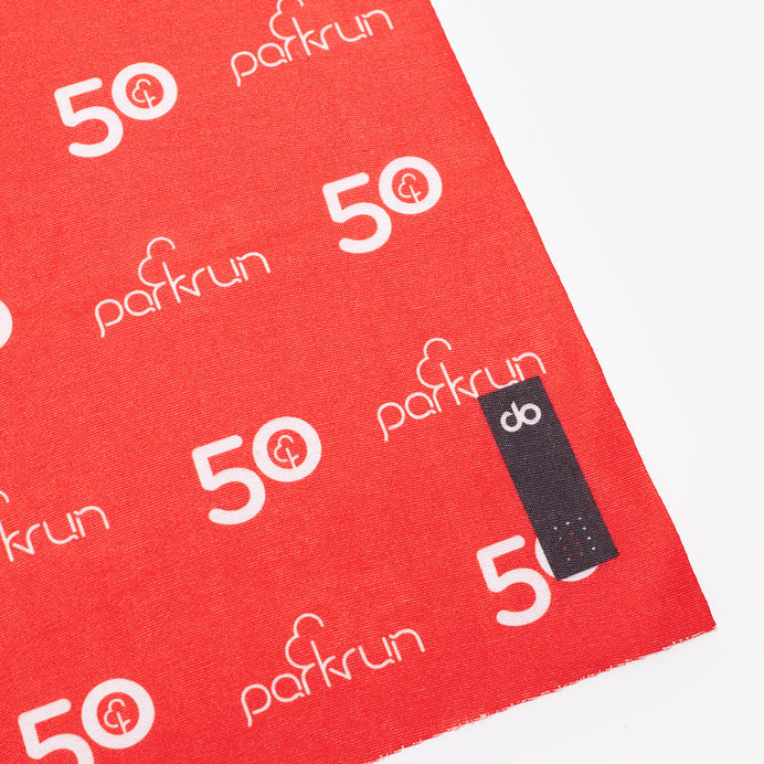 parkrun Walk/Run 50 Milestone parkwrap