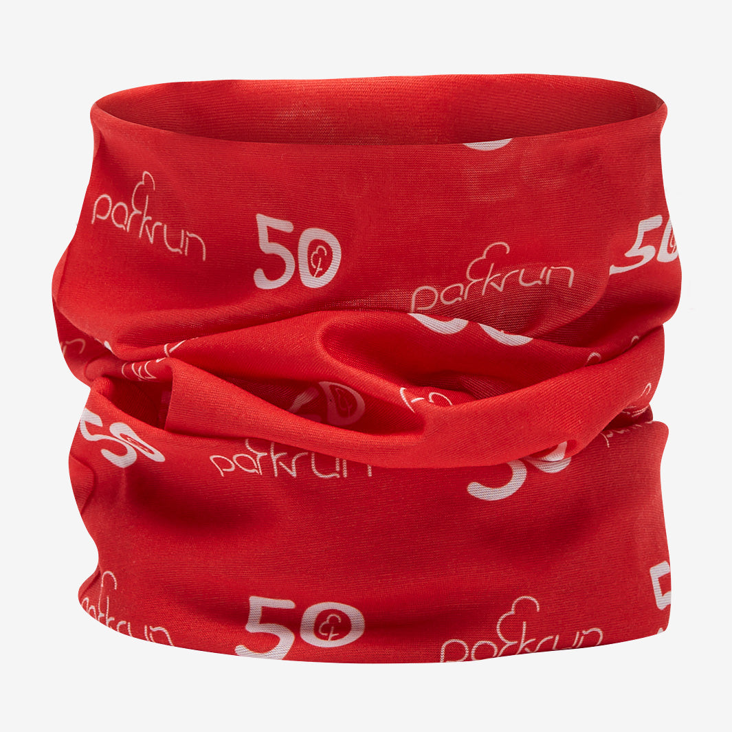 parkrun Walk/Run 50 Milestone parkwrap