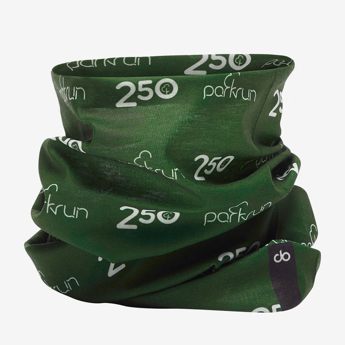 parkrun Walk/Run 250 Milestone parkwrap