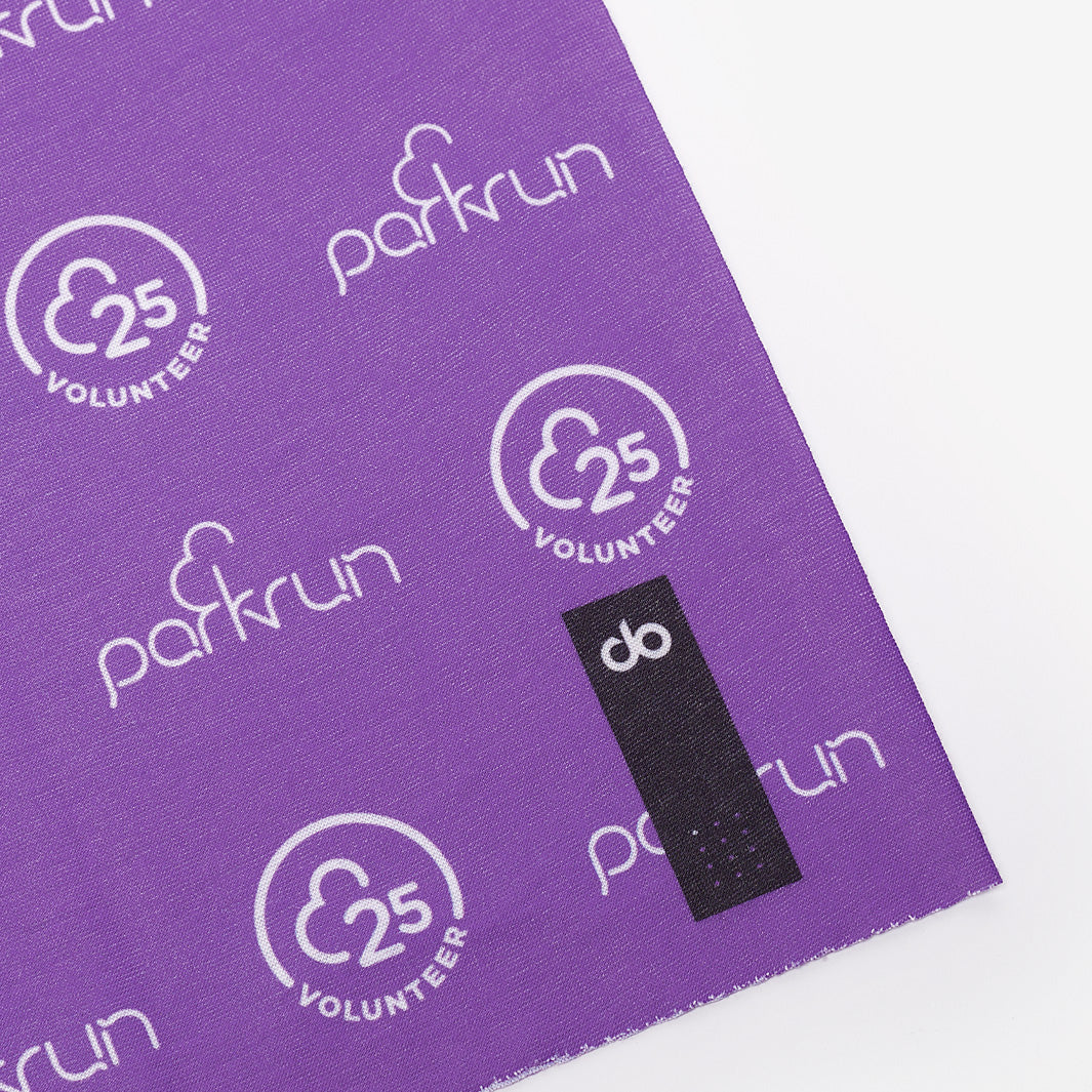 parkrun Volunteer 25 Milestone parkwrap