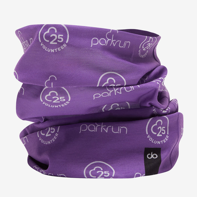 parkrun Volunteer 25 Milestone parkwrap