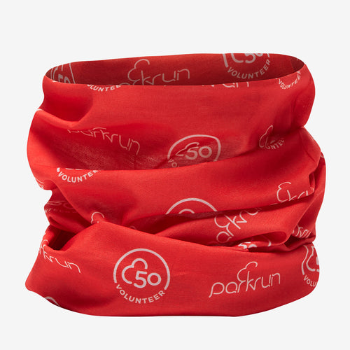 parkrun Volunteer 50 Milestone parkwrap