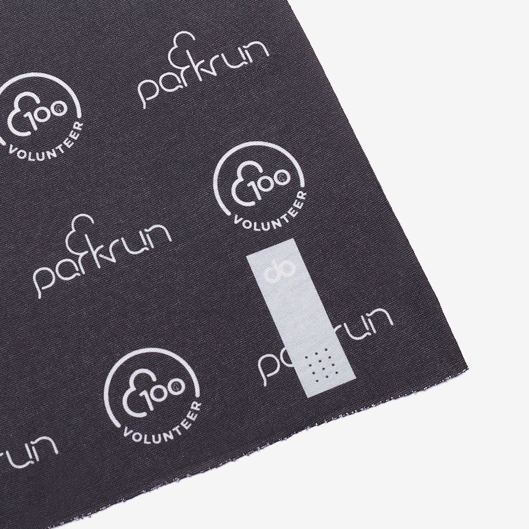 parkrun Volunteer 100 Milestone parkwrap