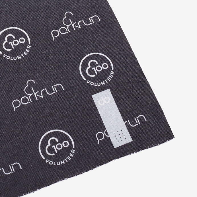 parkrun Volunteer 100 Milestone parkwrap