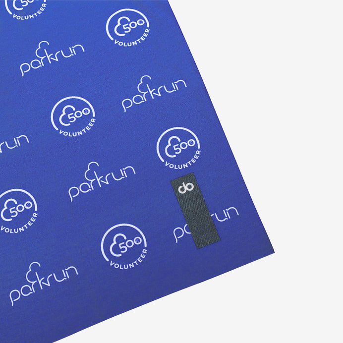 parkrun Volunteer 500 Milestone parkwrap