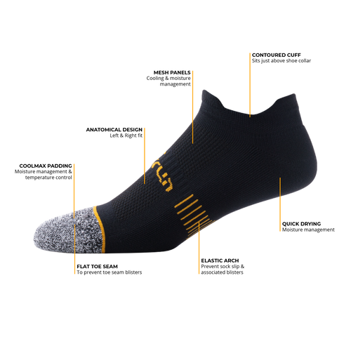 Mini Black Socks