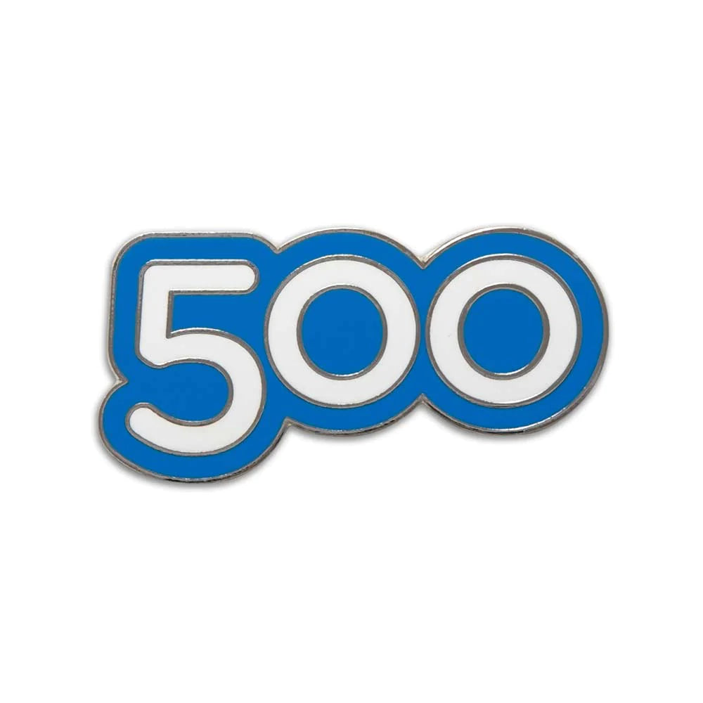 Walk/Run 500 Milestone Pin Badge